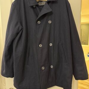 Steve & Barry's Dark Blue Pea Coat